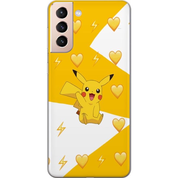 Yhteensopiva Puhelinkuori Samsung Galaxy S21 Pikachu Pokémon Gaming Figur Spelmotiv Populär Ikon Yhteensopiva Puhelinkuori Samsung Galaxy S21 Pikachu Pokémon Gaming Figur Spelmotiv Populär Ikon