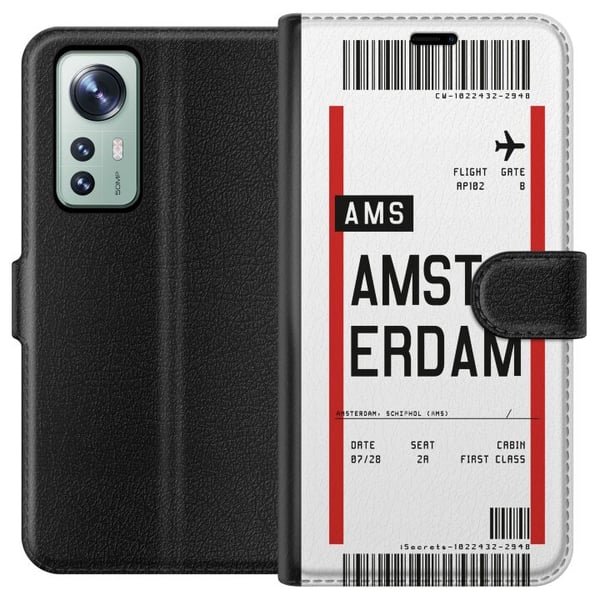 Yhteensopiva Lompakkokotelo Xiaomi 12 Amsterdam Yhteensopiva Lompakkokotelo Xiaomi 12 Amsterdam