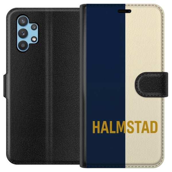 Kompatibelt Plånboksfodral till Samsung Galaxy A32 5G Halmstad – fotboll Kompatibelt Plånboksfodral till Samsung Galaxy A32 5G Halmstad – fotboll