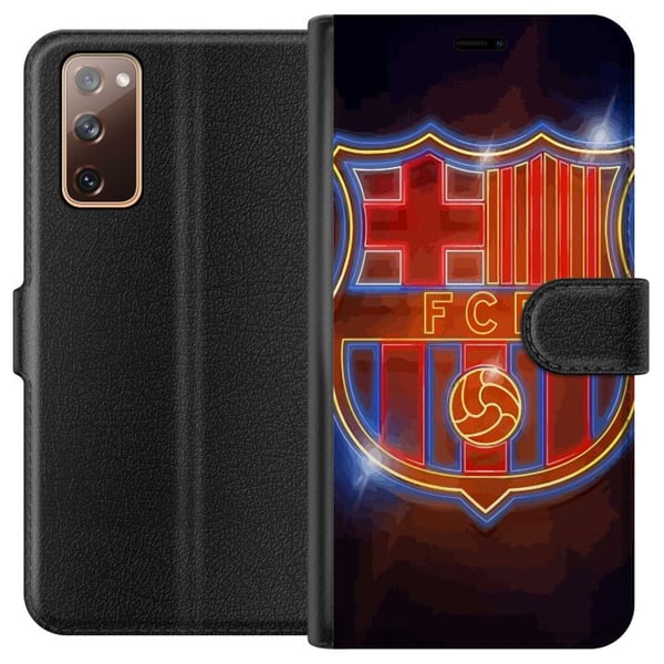Kompatibelt Lommeboketui til Samsung Galaxy S20 FE FC Barcelona