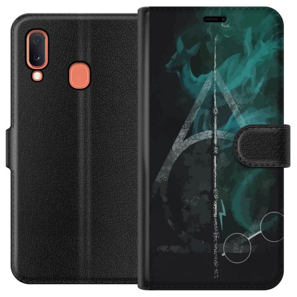 Kompatibelt Plånboksfodral till Samsung Galaxy A20e Harry Potter Kompatibelt Plånboksfodral till Samsung Galaxy A20e Harry Potter
