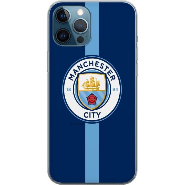 Kompatibel Mobilcover til Apple iPhone 12 Pro Manchester City Kompatibel Mobilcover til Apple iPhone 12 Pro Manchester City