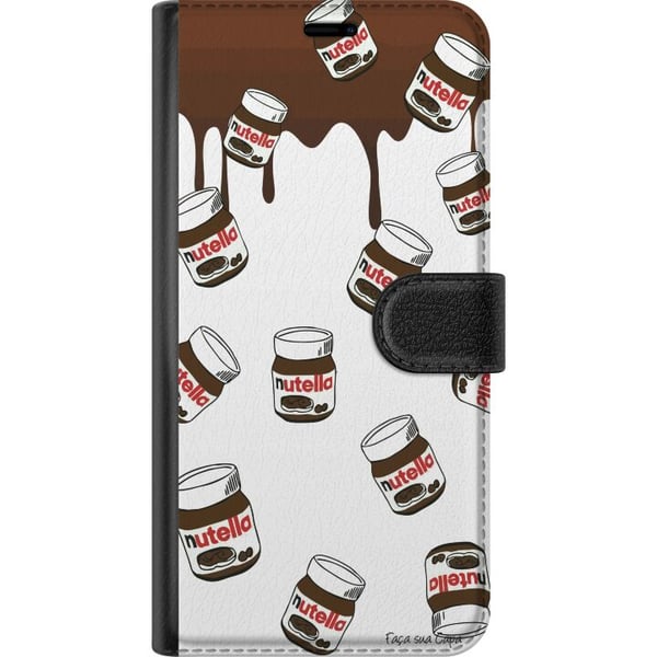 Kompatibelt Plånboksfodral till Samsung Galaxy A32 5G Nutella Kawaii Dessert Cute Sweet