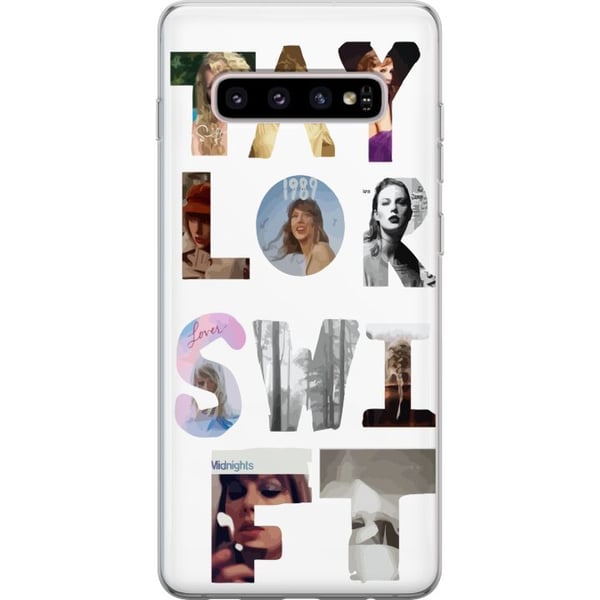 Kompatibelt Mobilskal till Samsung Galaxy S10+ Taylor Swift