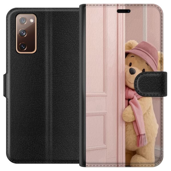 Kompatibelt Plånboksfodral till Samsung Galaxy S20 FE Nalle Puh Disney Motiv Tecknad Serie Klassisk Populär