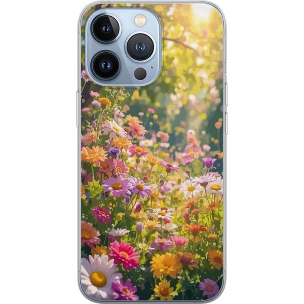 Kompatibelt Mobilskal till Apple iPhone 13 Pro Blooming Garden