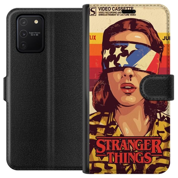 Kompatibelt Lommeboketui til Samsung Galaxy S10 Lite Stranger Things VHS Kompatibelt Lommeboketui til Samsung Galaxy S10 Lite Stranger Things VHS