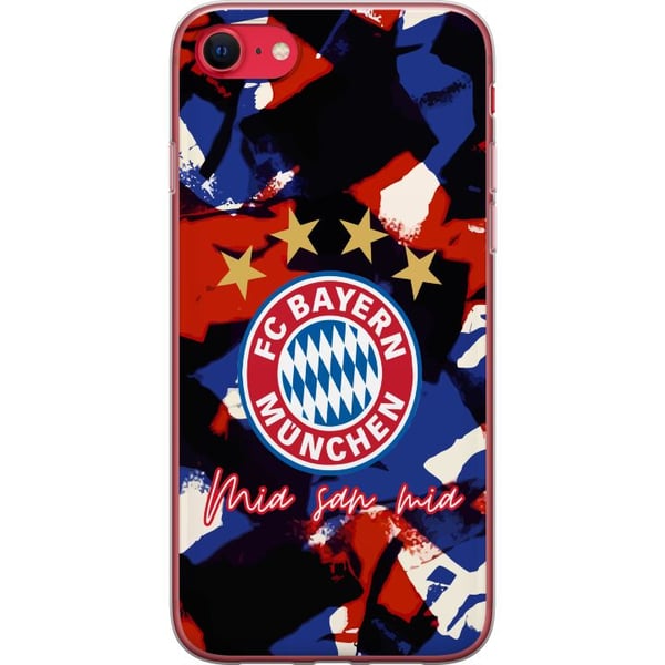 Kompatibelt Mobildeksel til Apple iPhone SE (2022) FC Bayern Munich