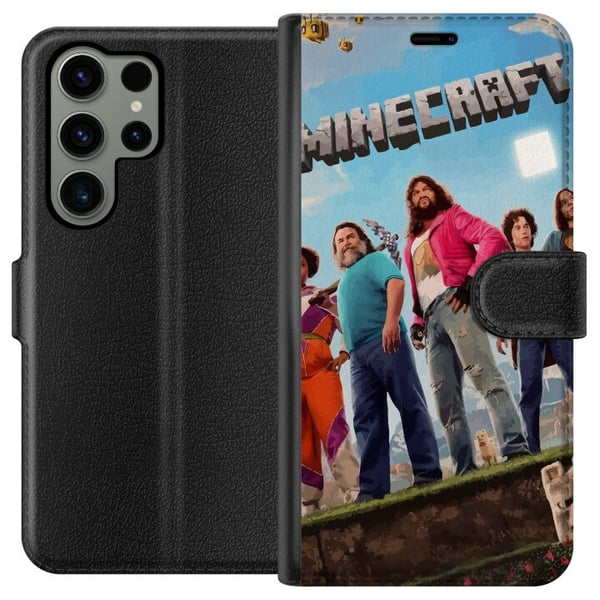 Kompatibel Tegnebogsetui til Samsung Galaxy S23 Ultra A Minecraft Movie Kompatibel Tegnebogsetui til Samsung Galaxy S23 Ultra A Minecraft Movie