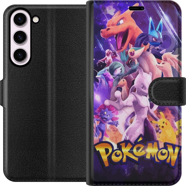 Kompatibelt Lommeboketui til Samsung Galaxy S23+ Pokemon