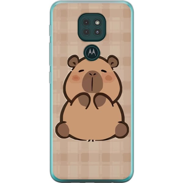 Kompatibel Mobilcover til Motorola Moto G9 Play Mobilskal kawaii capybara flera figurer japansk stil