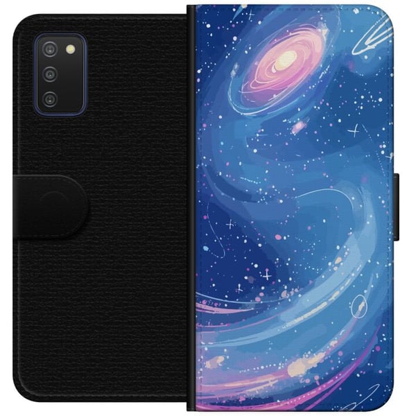 Kompatibel Tegnebogsetui til Samsung Galaxy A03s Galaksen