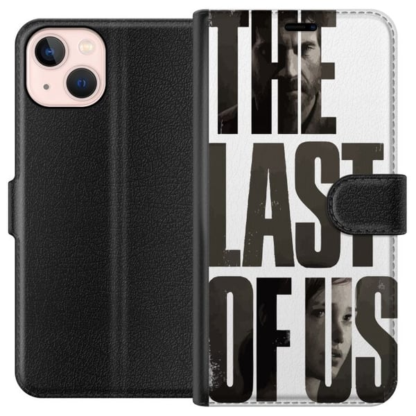 Kompatibelt Plånboksfodral till Apple iPhone 13 mini The Last of Us Ellie Joel Apokalyps Clickers TV-serie Fanart Dystopi Spelmotiv Kompatibelt Plånboksfodral till Apple iPhone 13 mini The Last of Us Ellie Joel Apokalyps Clickers TV-serie Fanart Dystopi Spelmotiv