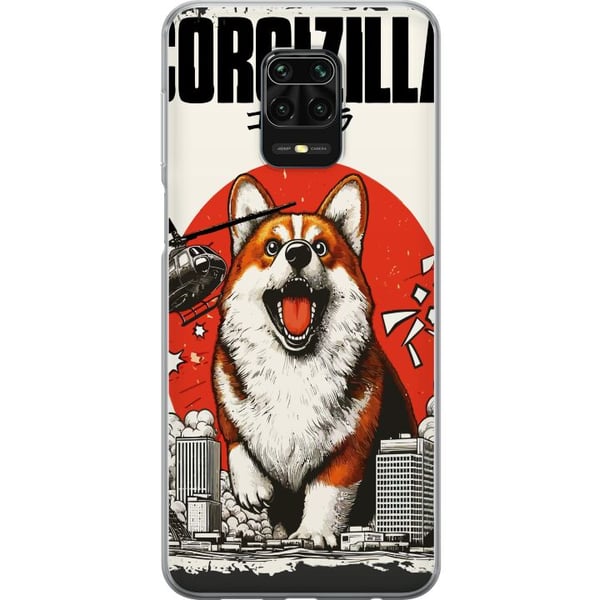 Kompatibel Mobilcover til Xiaomi Redmi Note 9S Corgizilla