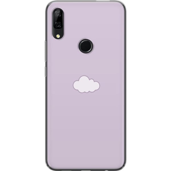 Kompatibel Mobilcover til Huawei P Smart Z Lilla Sky - minimalistisk sky på lilla baggrund