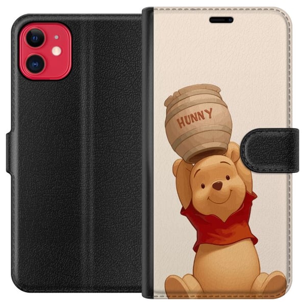 Kompatibelt Plånboksfodral till Apple iPhone 11 Winnie Pooh Honey Disney Character