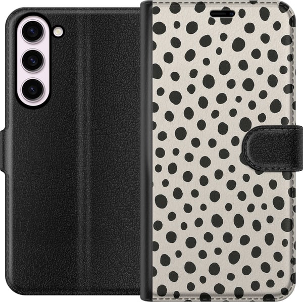 Kompatibelt Lommeboketui til Samsung Galaxy S23+ Dot Dance