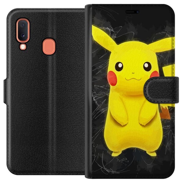 Kompatibelt Lommeboketui til Samsung Galaxy A20e Pokemon Kompatibelt Lommeboketui til Samsung Galaxy A20e Pokemon