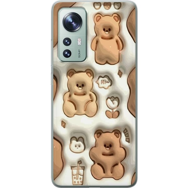 Yhteensopiva Puhelinkuori Xiaomi 12 Kuplivat Karhut