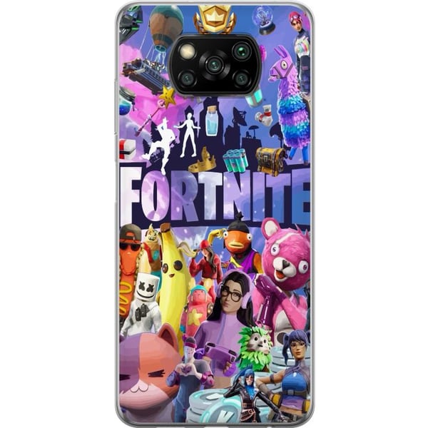 Kompatibel Mobilcover til Xiaomi Poco X3 NFC Fortnite Gruppe