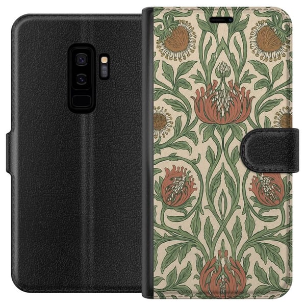 Kompatibelt Plånboksfodral till Samsung Galaxy S9+ Petal Details Kompatibelt Plånboksfodral till Samsung Galaxy S9+ Petal Details