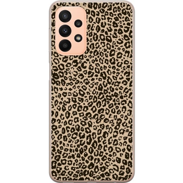 Yhteensopiva Puhelinkuori Samsung Galaxy A23 Taite Leopardeista