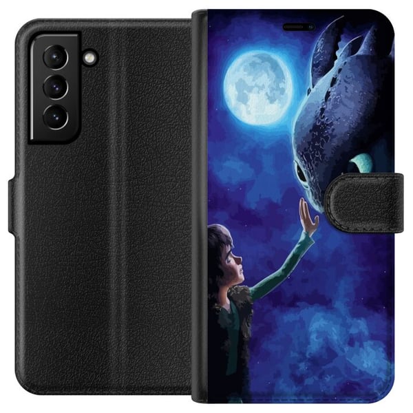 Kompatibelt Lommeboketui til Samsung Galaxy S21+ 5G Draketreneren Kompatibelt Lommeboketui til Samsung Galaxy S21+ 5G Draketreneren