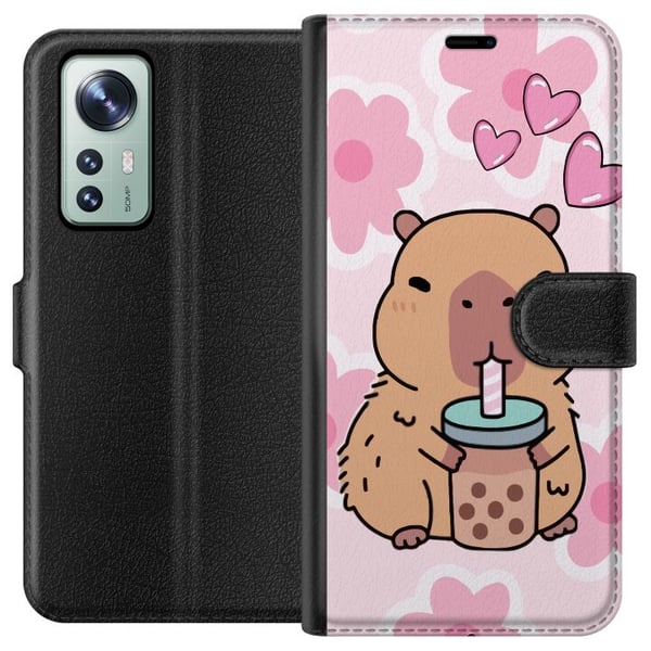Yhteensopiva Lompakkokotelo Xiaomi 12 Kawaii Capybara Sydän Anime-tyyli Söpö Suunnittelu Eläinaihe TikTok Suosittu Lahja Tyttö Yhteensopiva Lompakkokotelo Xiaomi 12 Kawaii Capybara Sydän Anime-tyyli Söpö Suunnittelu Eläinaihe TikTok Suosittu Lahja Tyttö