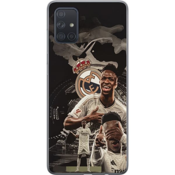 Kompatibelt Mobilskal till Samsung Galaxy A71 Vinicius Junior Real Madrid Brasilien explosiv tekniker som skapar målchanser och driver spelet framåt Kompatibelt Mobilskal till Samsung Galaxy A71 Vinicius Junior Real Madrid Brasilien explosiv tekniker som skapar målchanser och driver spelet framåt