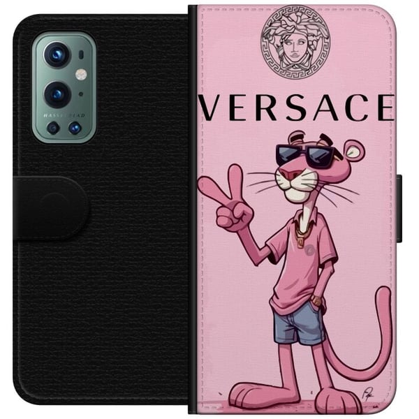 Yhteensopiva Lompakkokotelo OnePlus 9 Pro Pink Panteri Brändi