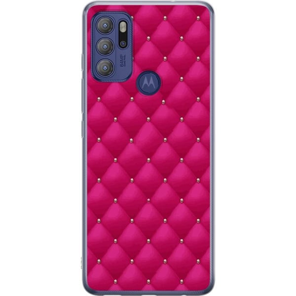 Kompatibel Mobilcover til Motorola Moto G60S Luksuriøst Lyserød