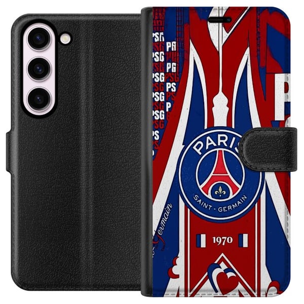 Kompatibelt Lommeboketui til Samsung Galaxy S23 Liverpool FC fotball Mohamed Salah rød Adidas-inspirert design Kompatibelt Lommeboketui til Samsung Galaxy S23 Liverpool FC fotball Mohamed Salah rød Adidas-inspirert design