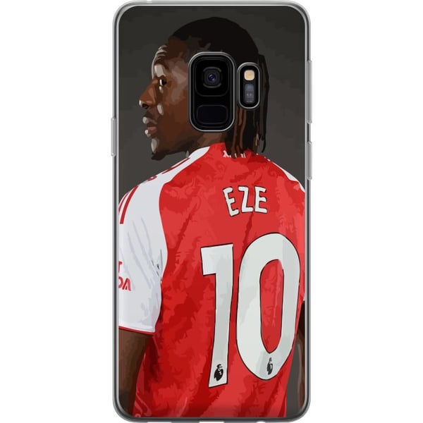 Kompatibelt Mobilskal till Samsung Galaxy S9 Eberechi Eze design – Fotbollsmotiv nummer 10 i Arsenaltröja poster Kompatibelt Mobilskal till Samsung Galaxy S9 Eberechi Eze design – Fotbollsmotiv nummer 10 i Arsenaltröja poster