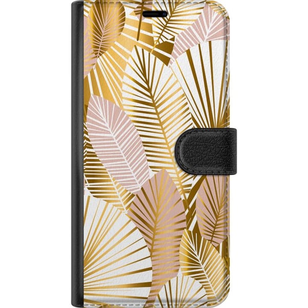 Yhteensopiva Lompakkokotelo Samsung Galaxy S9+ Kulta