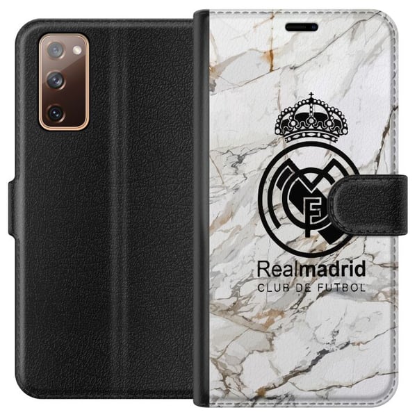 Kompatibelt Plånboksfodral till Samsung Galaxy S20 FE Real Madrid