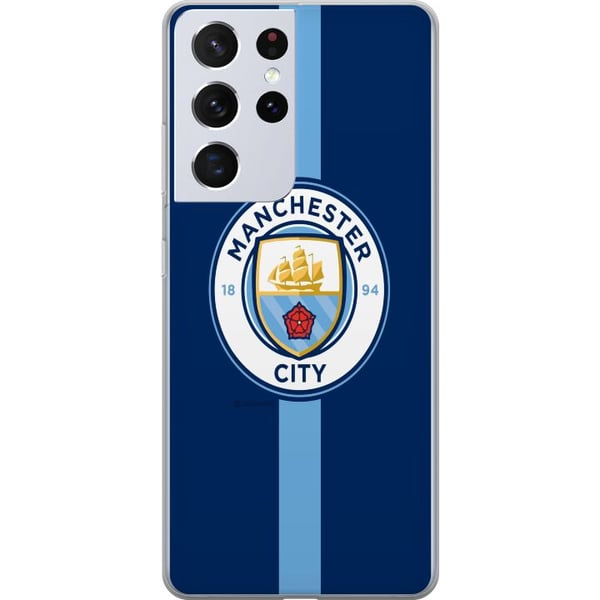 Kompatibel Mobilcover til Samsung Galaxy S21 Ultra 5G Manchester City