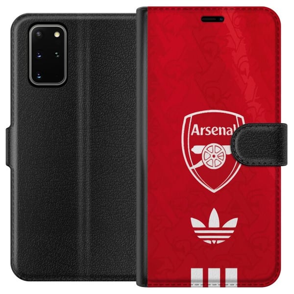 Kompatibelt Plånboksfodral till Samsung Galaxy S20+ Arsenal Football Premier League Club
