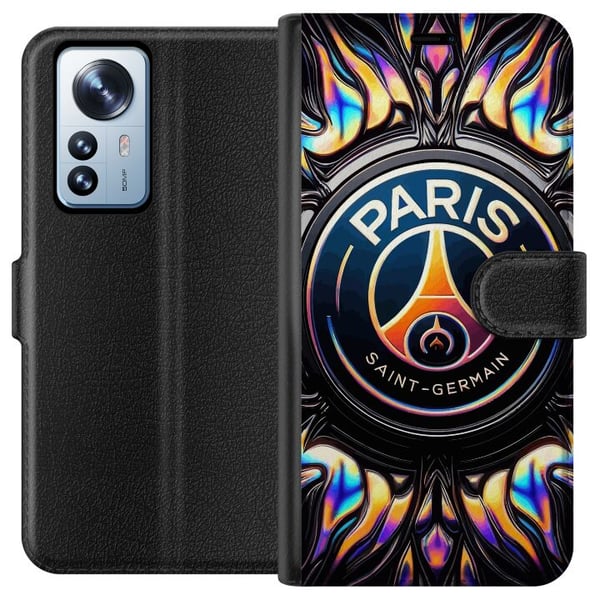 Yhteensopiva Lompakkokotelo Xiaomi 12 Pro Paris Saint-Germain