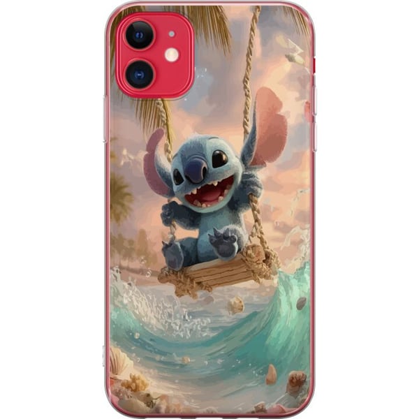 Kompatibelt Mobildeksel til Apple iPhone 11 Disney Stitch samlefigur blå alien