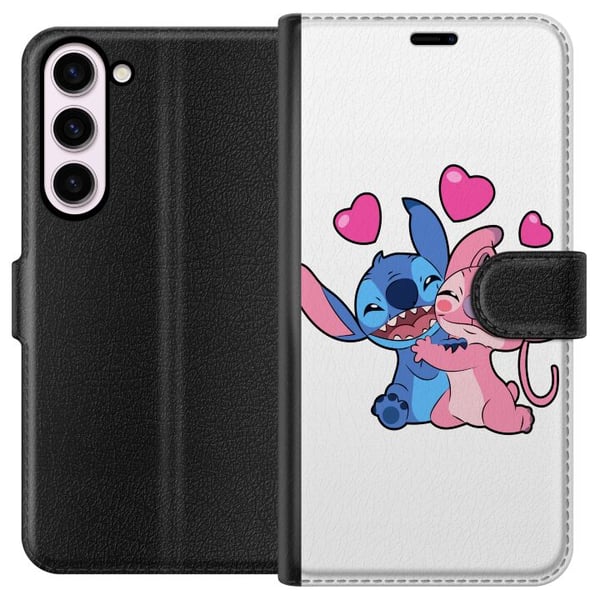 Kompatibelt Lommeboketui til Samsung Galaxy S23+ Lilo & Stitch Kompatibelt Lommeboketui til Samsung Galaxy S23+ Lilo & Stitch