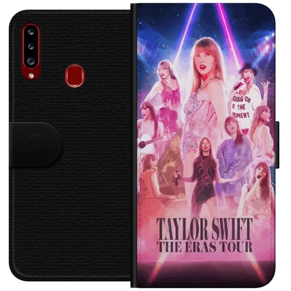 Kompatibelt Plånboksfodral till Samsung Galaxy A20s Taylor Swift