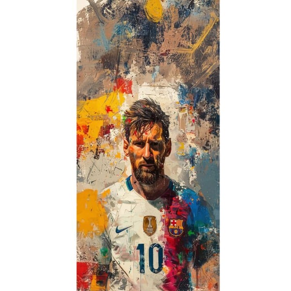 Yhteensopiva Lompakkokotelo Apple iPhone 13 Pro Messi Art