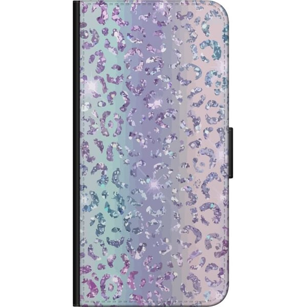 Kompatibelt Lommeboketui til OnePlus 9 Pro Glitter Leopard