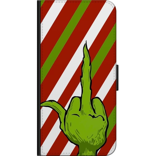 Kompatibel Tegnebogsetui til Motorola Moto G9 Play Grinch