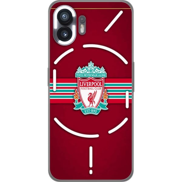 Yhteensopiva Puhelinkuori Nothing Phone (2) Liverpool-fanituotteet jalkapallo merch punainen
