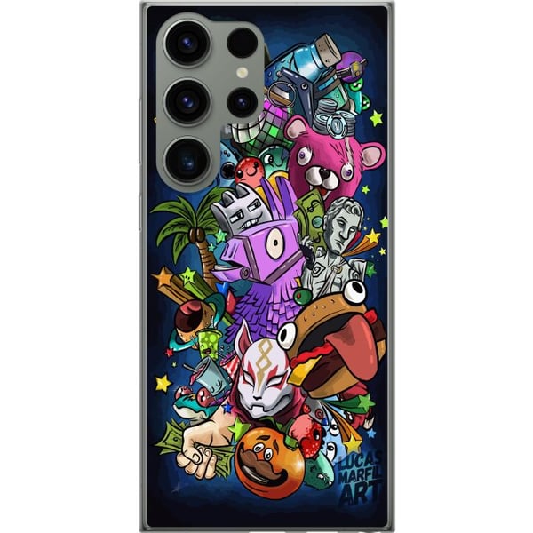 Kompatibel Mobilcover til Samsung Galaxy S23 Ultra Fortnite Kompatibel Mobilcover til Samsung Galaxy S23 Ultra Fortnite
