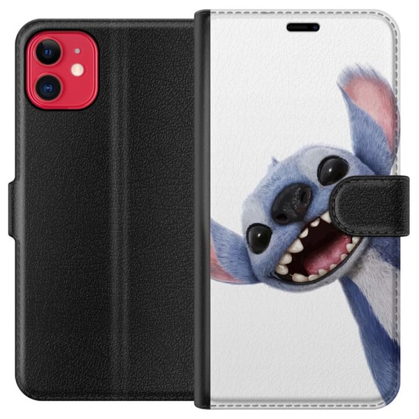 Kompatibel Tegnebogsetui til Apple iPhone 11 Lilo & Stitch Kompatibel Tegnebogsetui til Apple iPhone 11 Lilo & Stitch