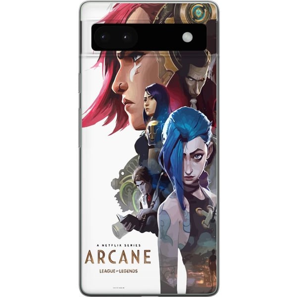Yhteensopiva Puhelinkuori Google Pixel 6a League of Legends