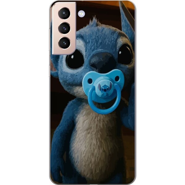 Kompatibelt Mobildeksel til Samsung Galaxy S21 Stitch & Napp - babytema med søt karakter