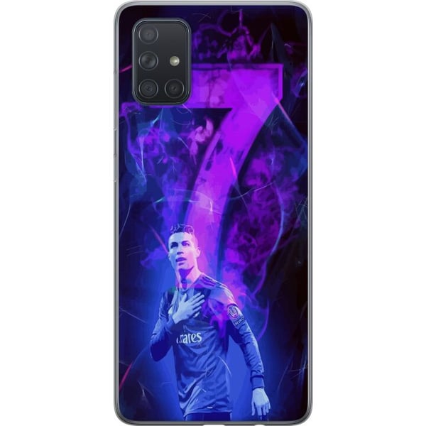 Kompatibelt Mobildeksel til Samsung Galaxy A71 Ronaldo 7 Kompatibelt Mobildeksel til Samsung Galaxy A71 Ronaldo 7